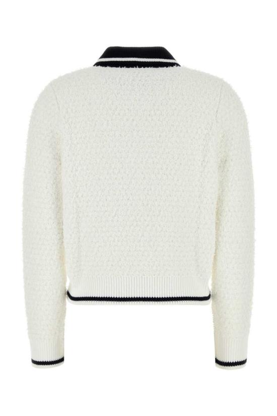 25SS 구찌 가디건 818729XKEMF 9062 WHITE - GUCCI