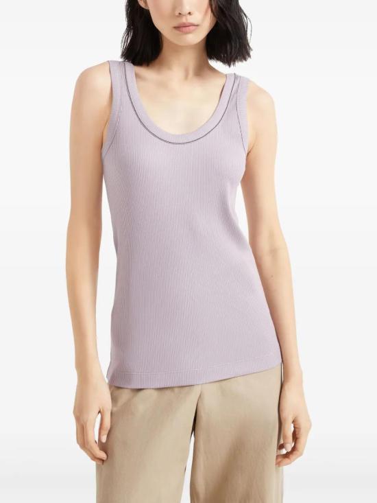  브루넬로 쿠치넬리 민소매 티셔츠 MG902FP100C9101 - BRUNELLO CUCINELLI