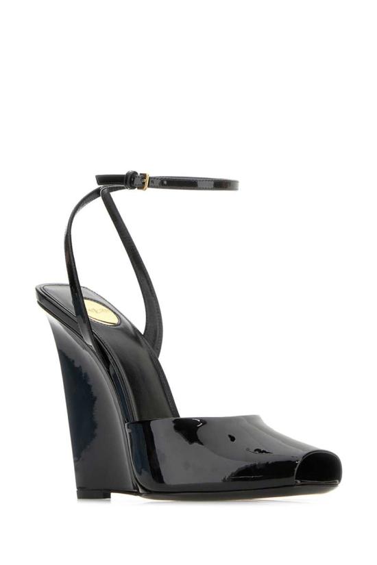 24FW 생로랑 드레스 슈즈 8060391TV00 1000 Black - SAINT LAURENT