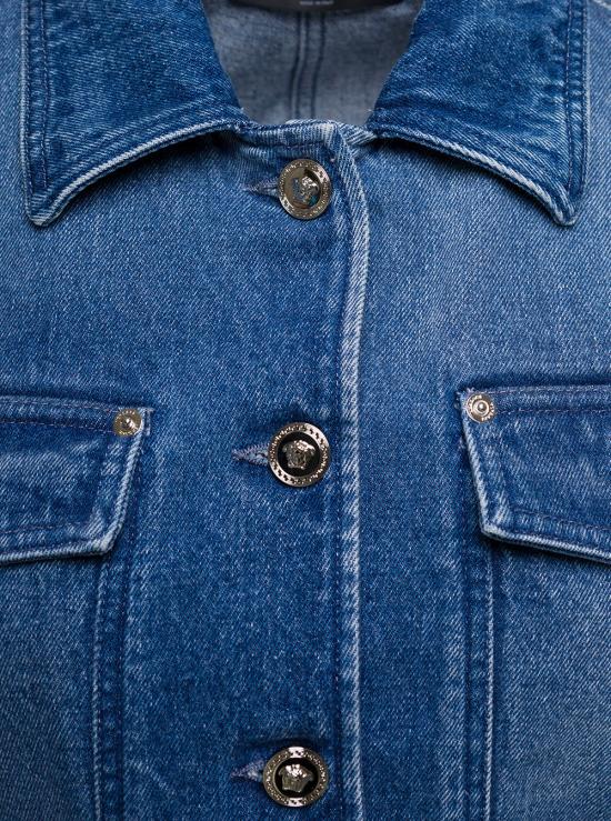  베르사체 자켓 10125431A070791D030 Blu - VERSACE