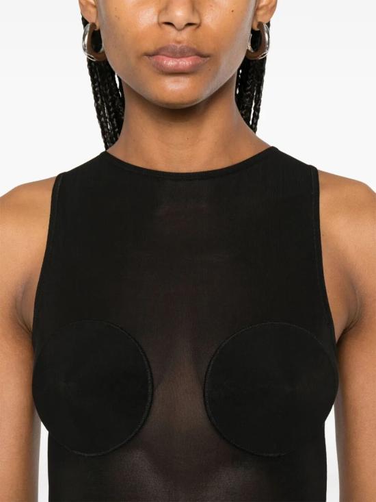 25SS 장 폴 고티에 롱 원피스 25 34 F RO372 J082 00 BLACK - JEAN PAUL GAULTIER