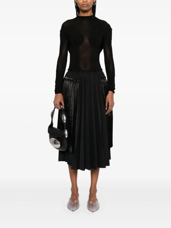 25SS 장 폴 고티에 긴팔 티셔츠 25 34 F TO279 J082 00 BLACK - JEAN PAUL GAULTIER