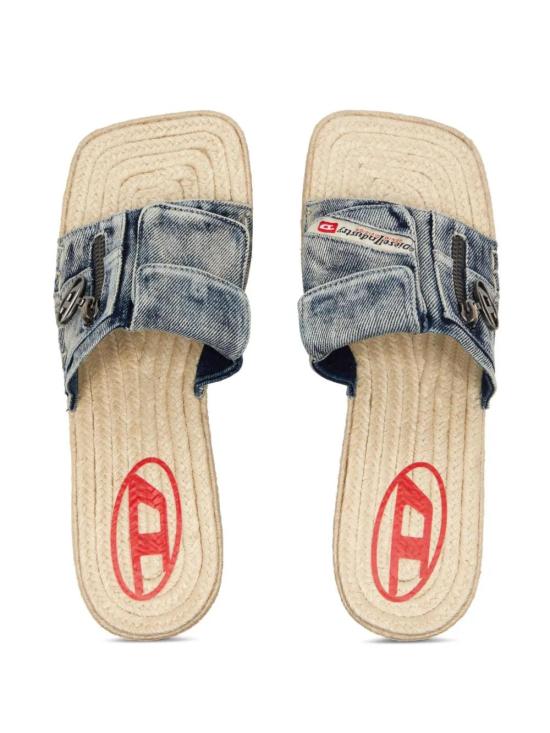  디젤 뮬/슬리퍼 Y03568P8100 blue - DIESEL