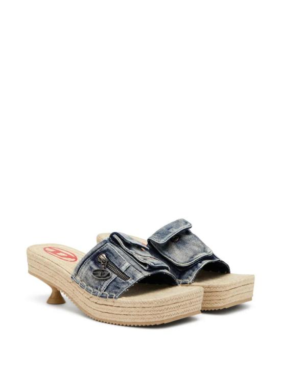  디젤 뮬/슬리퍼 Y03568P8100 blue - DIESEL