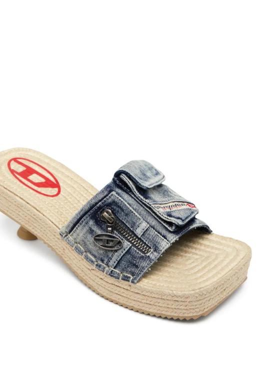  디젤 뮬/슬리퍼 Y03568P8100 blue - DIESEL