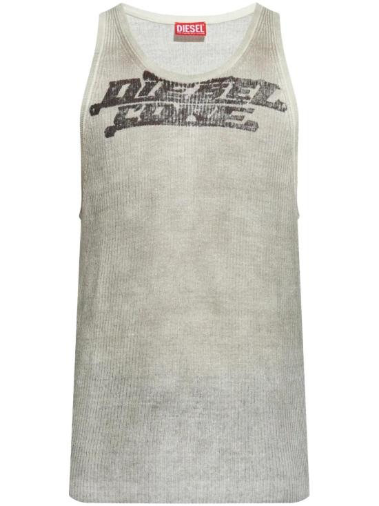  디젤 민소매 티셔츠 A168750DBCU beige