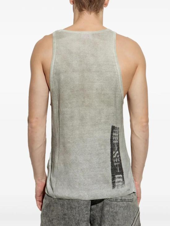  디젤 민소매 티셔츠 A168750DBCU beige - DIESEL