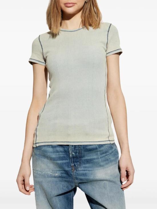  디젤 반팔 티셔츠 A191980SKBW - DIESEL