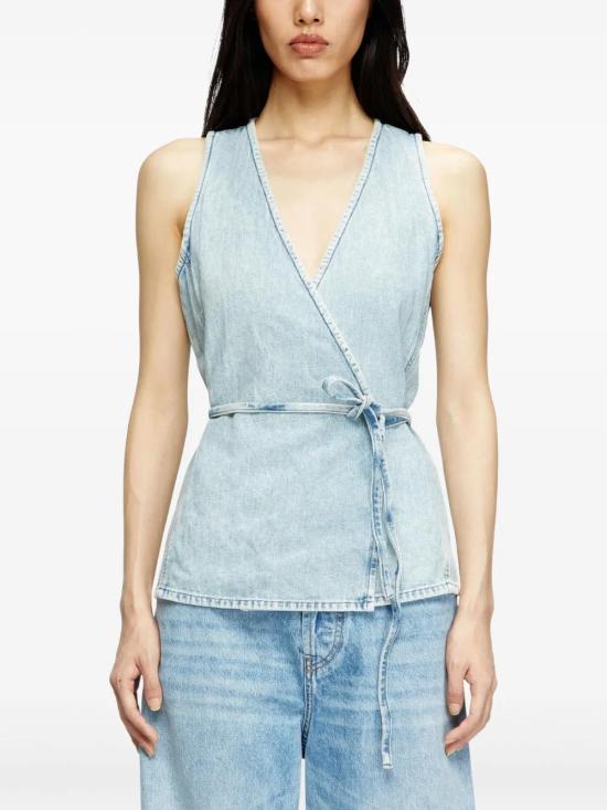  디젤 민소매 티셔츠 A1710109L60 - DIESEL