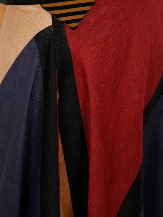 25SS VOLANTIS 롱 스커트 SAFISKIRT LP174 MULTI OLIVE - OTHER BRANDS