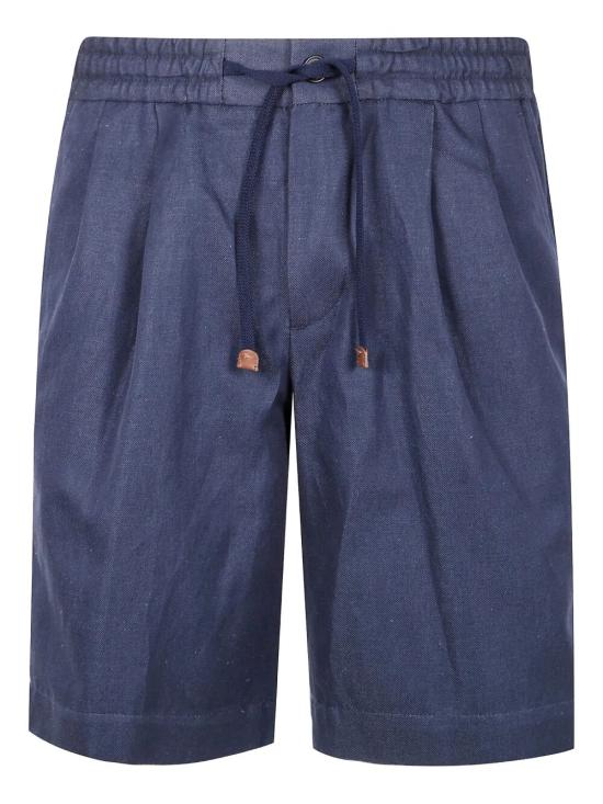 25SS 인코텍스 숏팬츠 1TA104 90424 820 DARK BLUE - INCOTEX
