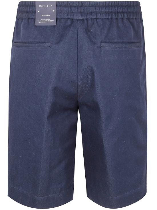 25SS 인코텍스 숏팬츠 1TA104 90424 820 DARK BLUE - INCOTEX