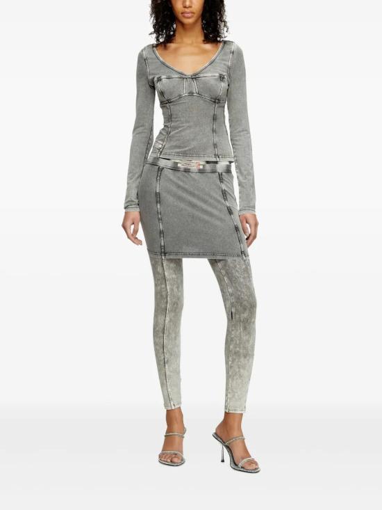 25SS 디젤 숏 스커트 A176680NJBJ 02B - DIESEL