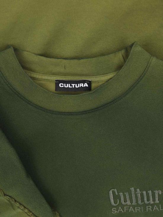 25SS 쿨투라 반팔 티셔츠 S25CULT A006 WHITE Green - CULTURA