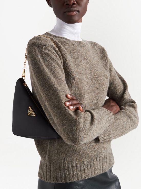  프라다 숄더백 1BC176 2FPNF0Y30 Black - PRADA