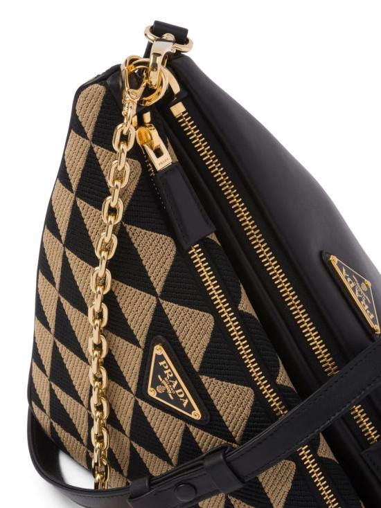  프라다 숄더백 1BC176 2FPNF0Y30 Black - PRADA