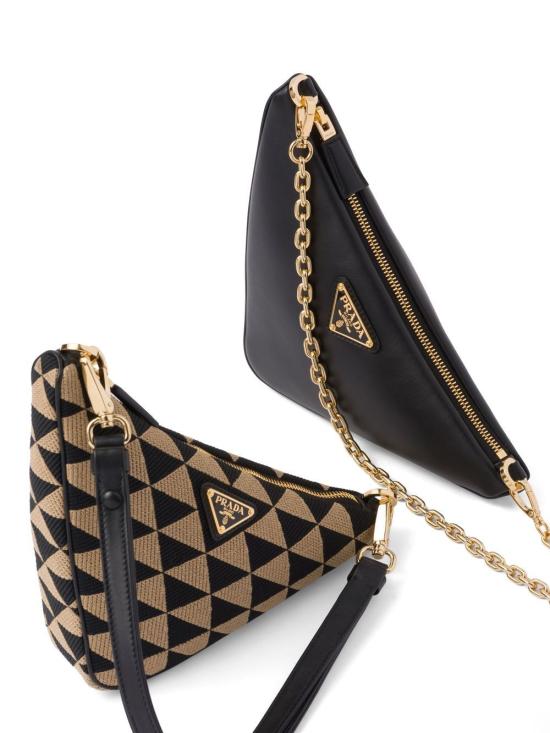  프라다 숄더백 1BC176 2FPNF0Y30 Black - PRADA