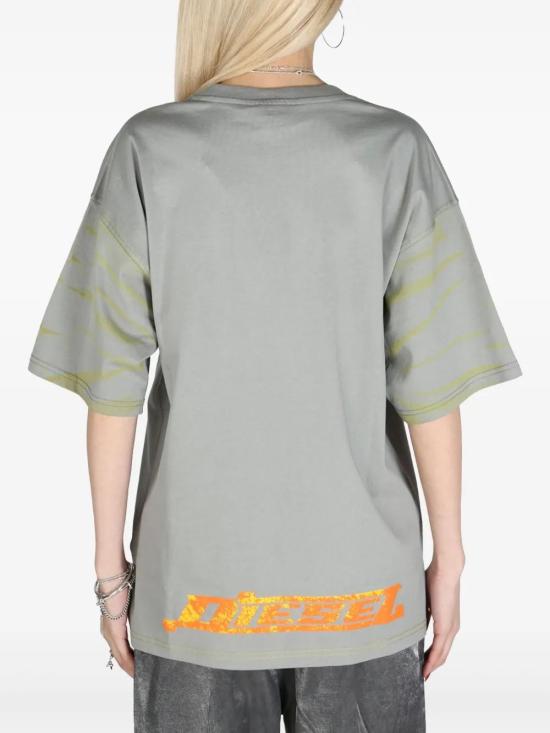  디젤 긴팔 티셔츠 A161690QLAA grey - DIESEL