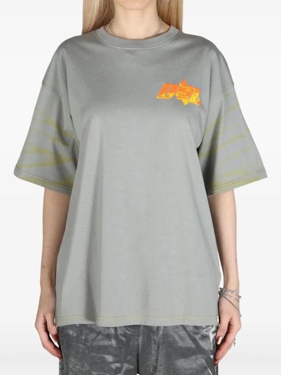  디젤 긴팔 티셔츠 A161690QLAA grey - DIESEL