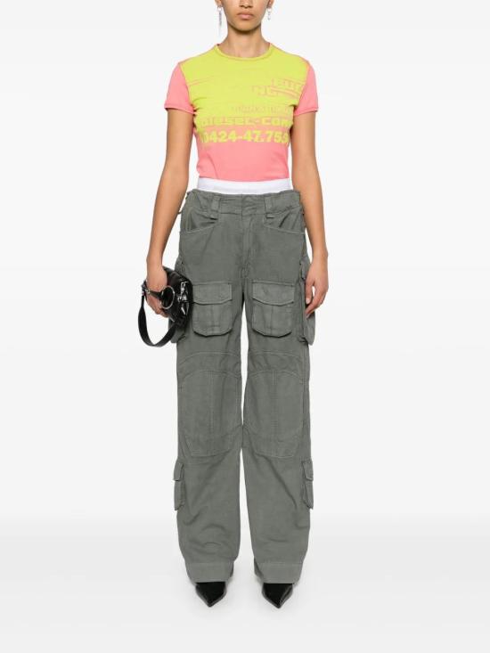  디젤 반팔 티셔츠 A176110AGRI3DN - DIESEL