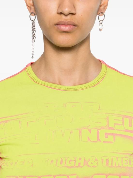  디젤 반팔 티셔츠 A176110AGRI3DN - DIESEL