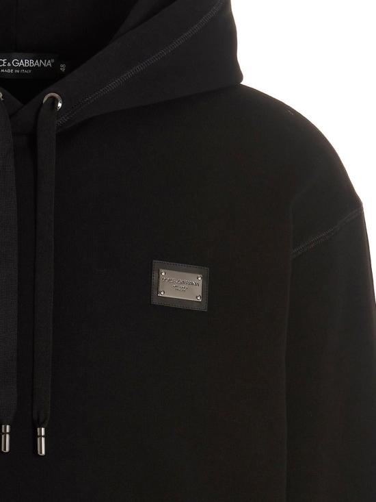  돌체앤가바나 후드 티셔츠 G9ZU0TG7F2GN0000 Black - DOLCE & GABBANA