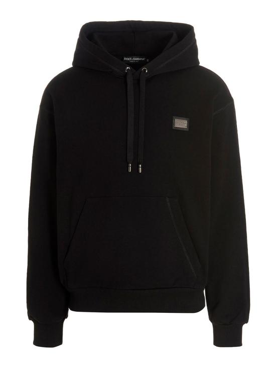  돌체앤가바나 후드 티셔츠 G9ZU0TG7F2GN0000 Black