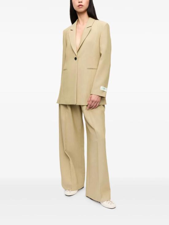  가니 수트 자켓 W0214 beige - GANNI