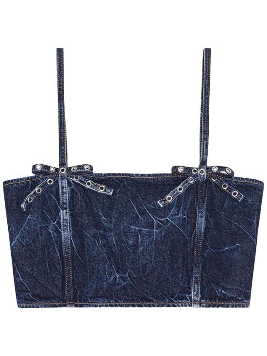  가니 민소매 티셔츠 J1592 blue