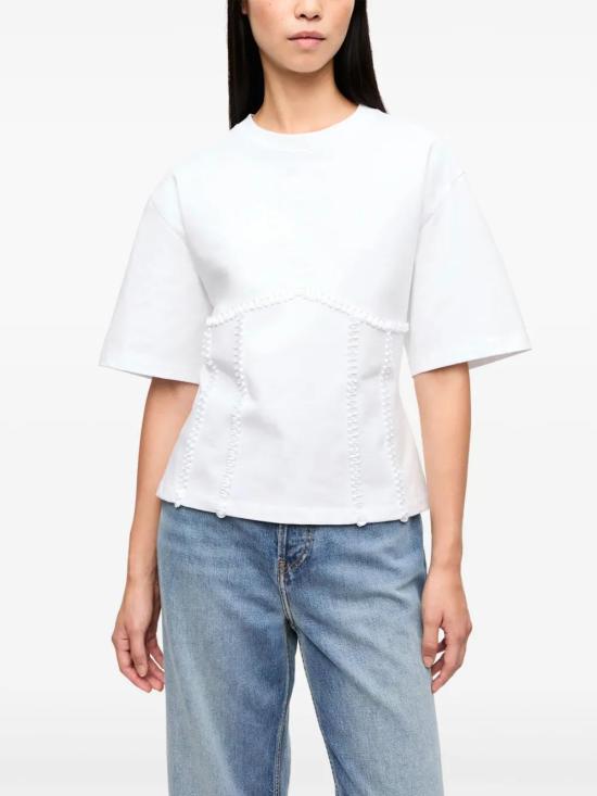  가니 반팔 티셔츠 T4149 white - GANNI