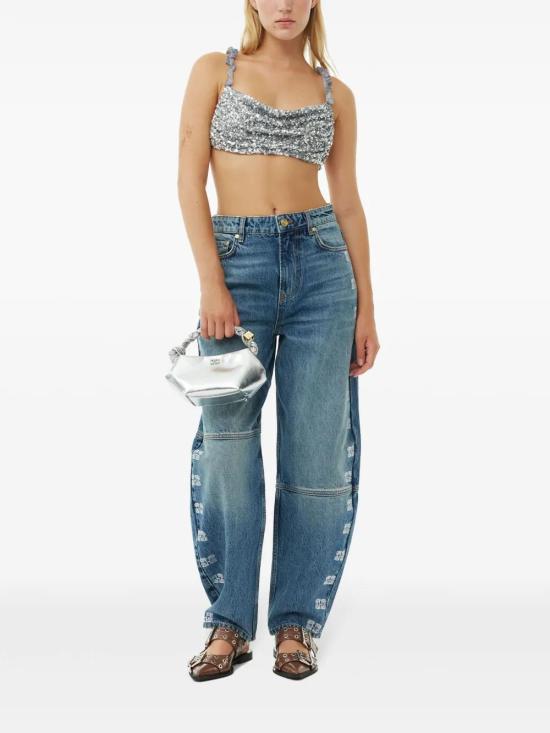  가니 민소매 티셔츠 F9054 - GANNI