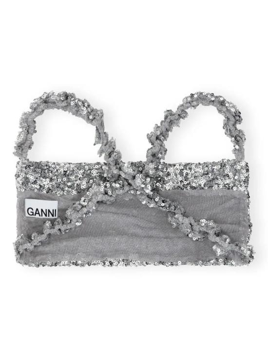  가니 민소매 티셔츠 F9054 - GANNI