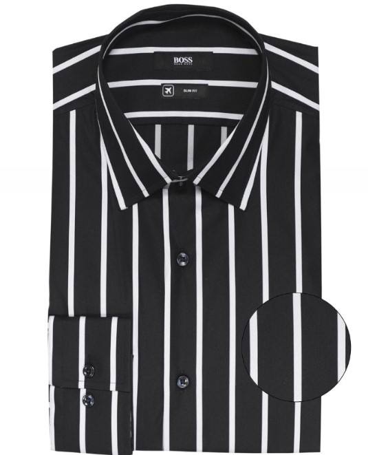  보스 긴팔 긴팔 셔츠 JANGO 10220681 01 402