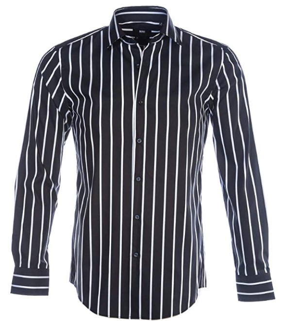  보스 긴팔 긴팔 셔츠 JANGO 10220681 01 402 - BOSS