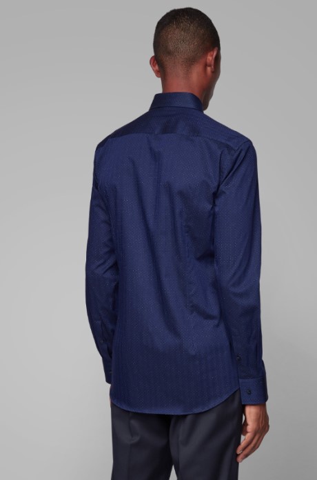  보스 긴팔 긴팔 셔츠 JASON 10220574 01 417 - BOSS