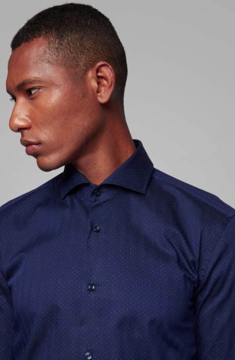  보스 긴팔 긴팔 셔츠 JASON 10220574 01 417 - BOSS