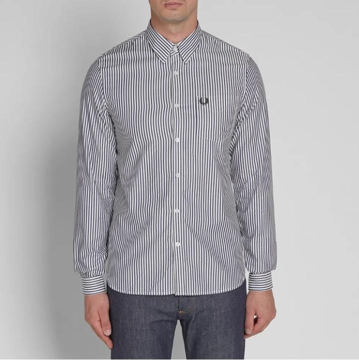  프레드페리 긴팔 긴팔 셔츠 M4531 G22