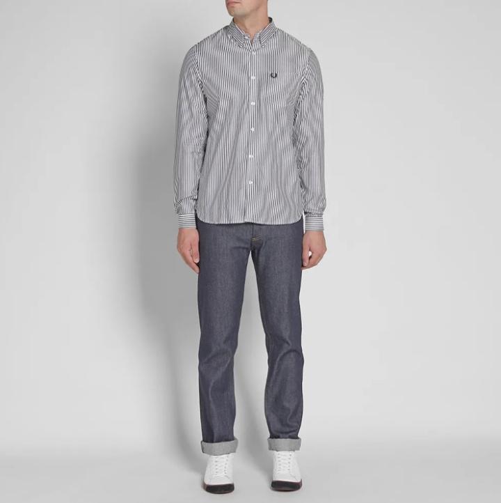  프레드페리 긴팔 긴팔 셔츠 M4531 G22 - FRED PERRY