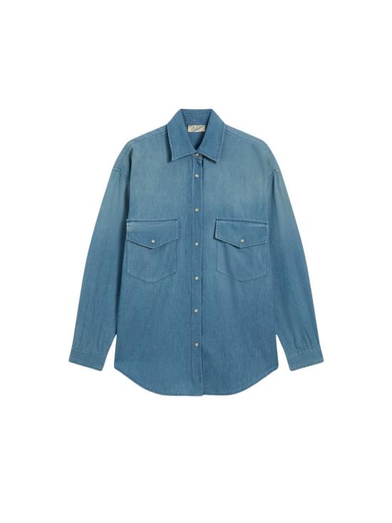 25SS 펜스 블라우스/셔츠 PW 002 014 9224 DEEP INDIGO