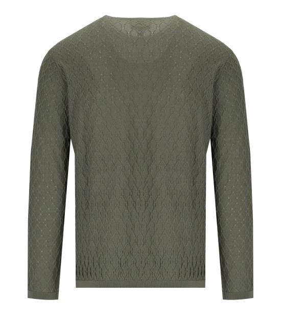 25SS 엠포리오 아르마니 스웨터 EM000883 AF13851 F8097 L Green - EMPORIO ARMANI