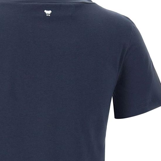 25SS 위켄드막스마라 반팔 티셔츠 2515971011600 002 Blue - WEEKEND MAX MARA