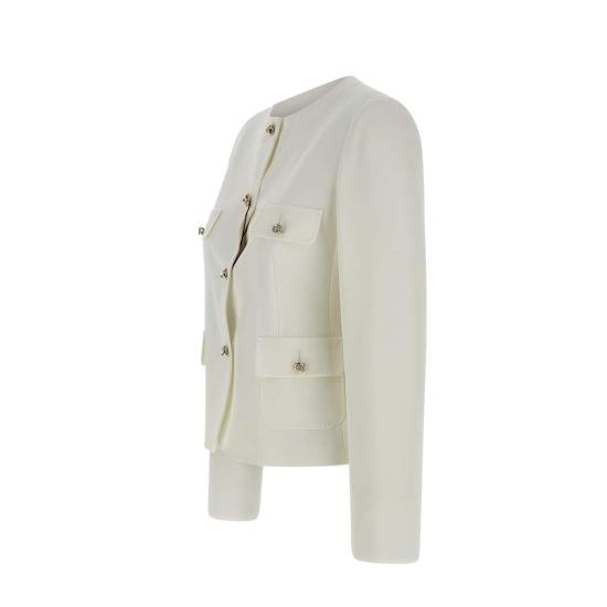 25SS 막스마라 스튜디오 자켓 2516041041600 009 White - MAX MARA STUDIO