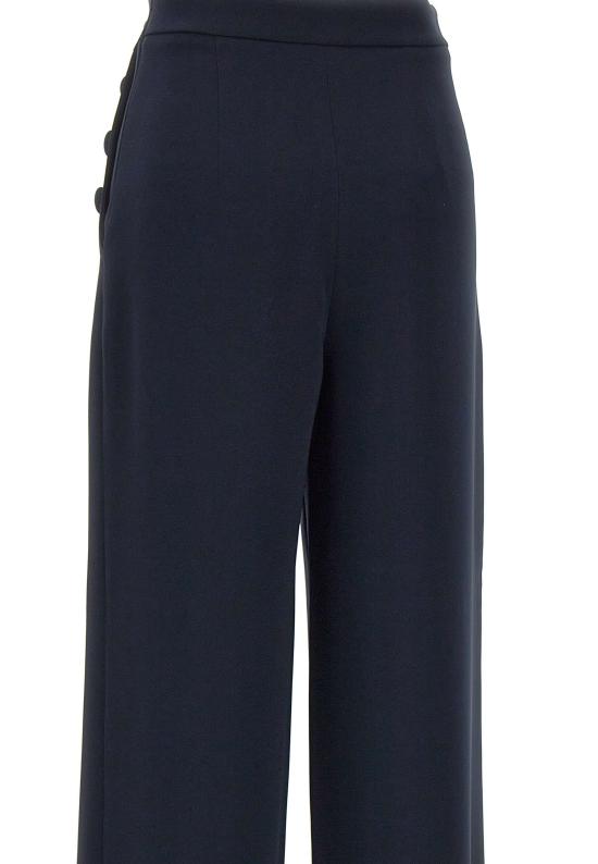 25SS 막스마라 스튜디오 스트레이트 팬츠 2516131021600 005 Blue - MAX MARA STUDIO