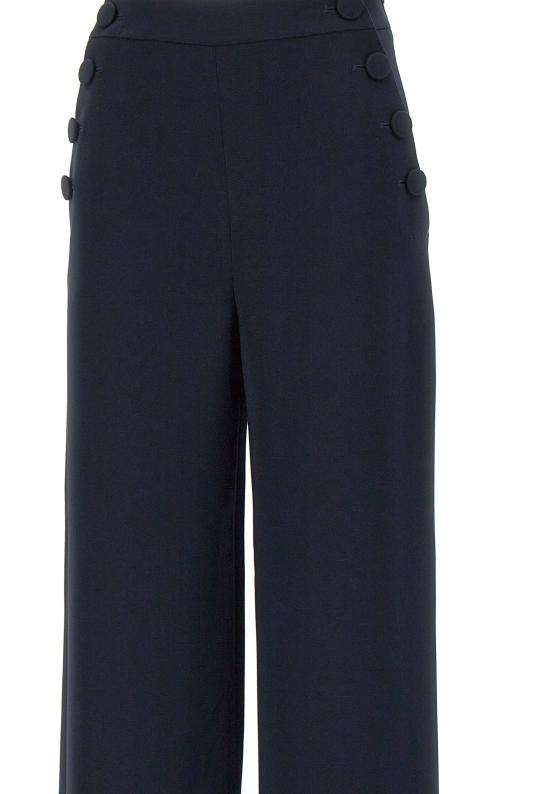 25SS 막스마라 스튜디오 스트레이트 팬츠 2516131021600 005 Blue - MAX MARA STUDIO