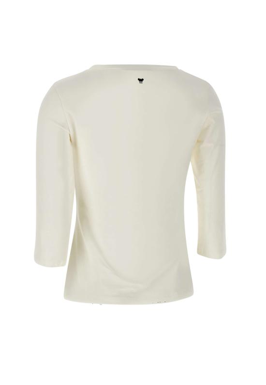 25SS 위켄드막스마라 반팔 티셔츠 2515971021600 001 White - WEEKEND MAX MARA