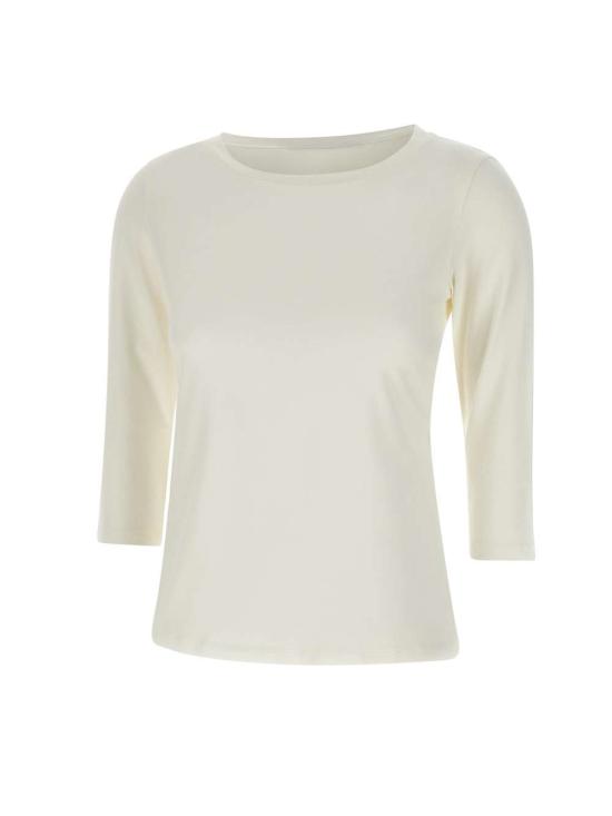 25SS 위켄드막스마라 반팔 티셔츠 2515971021600 001 White - WEEKEND MAX MARA