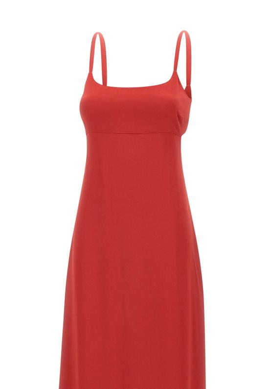 25SS 막스마라 스튜디오 롱 원피스 2516221063600 034 Red - MAX MARA STUDIO