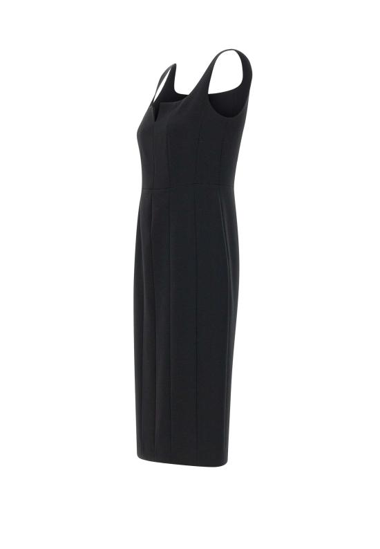 25SS 막스마라 스튜디오 미디 원피스 2516221051600 001 Black - MAX MARA STUDIO