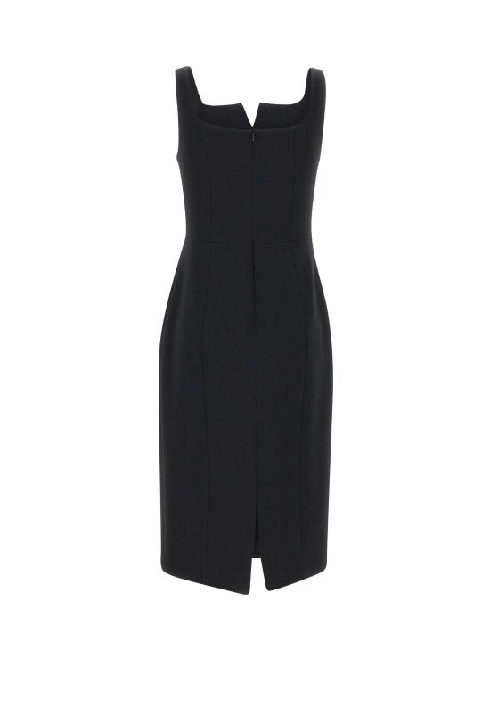 25SS 막스마라 스튜디오 미디 원피스 2516221051600 001 Black - MAX MARA STUDIO