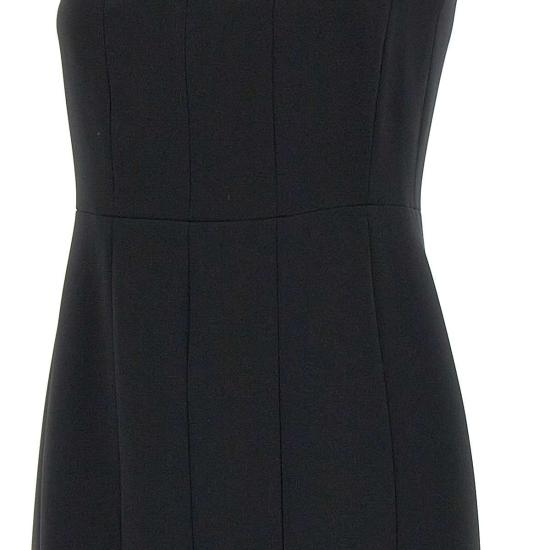 25SS 막스마라 스튜디오 미디 원피스 2516221051600 001 Black - MAX MARA STUDIO